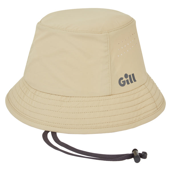 Gill, 155 Bully Hat, Khaki, Str. L, vanntett, UPF50+