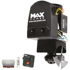 Max Power CT35 12V bovpropel kit set fra siden, klar til montering på båd