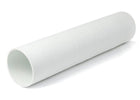 Max Power glasfiberrør Ø185 x 750mm, set fra siden med fokus på detaljer.