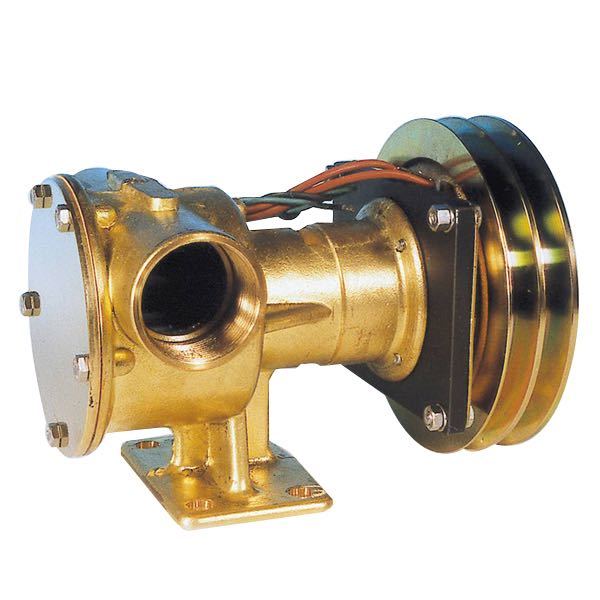 Magnetisk pumpe 1 1/2" 12V, 63 l/min - 124 l/min