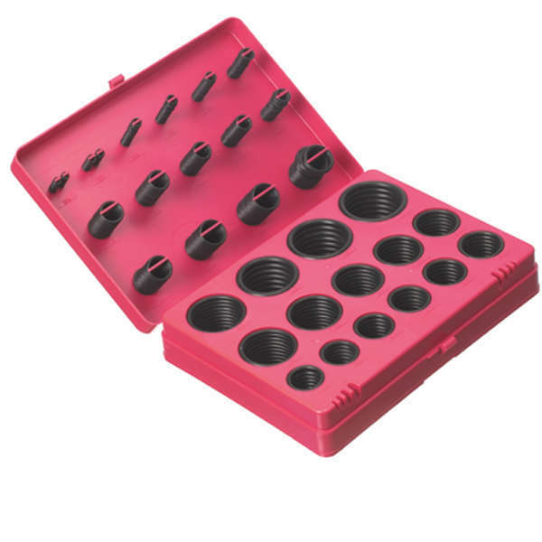 O-ring sortiment imm, 30 størrelser, 404 stk.