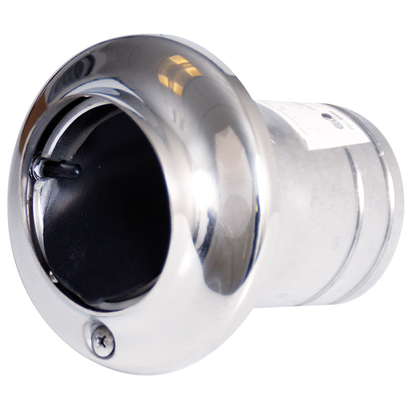 1852, Eksospassasje RF, plast motklaff Ø40mm, AISI 316, 75mm, 99,5mm