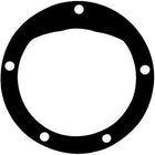 Pakning til impellerpumpe fra SeaTec med fem huller, set ovenfra.