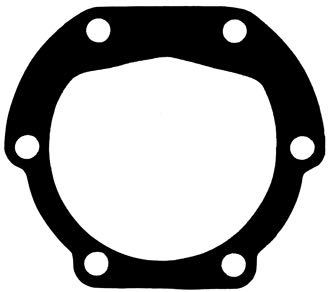 Pakning for pumpe 6 hull, F4, BUKH 10 - 20 SALT, YANMAR 2QM