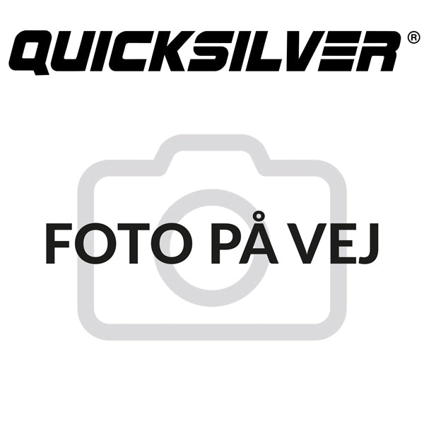 Quicksilver brændstofpumpe set fra siden, klar til installation.