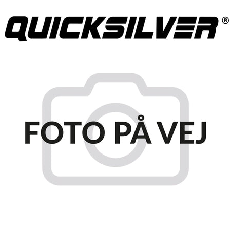 Quicksilver brændstofpumpe set fra siden, klar til installation.