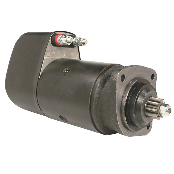 Quicksilver starter monteret i bådmotor med tilslutninger