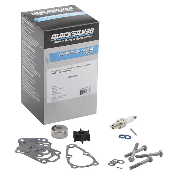 Quicksilver, Service Kit, 8M0181315, til Mercury, 4-6 hk, Karburato