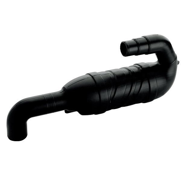 Svanehals, plast 180º 40/45/50 mm, Bredde: 110,0 mm, Lengde: 480 mm