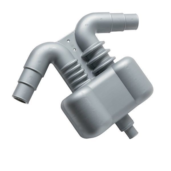 Vannutskiller for generatorinstallasjon, plast 40-45-50 mm, vannuttak Ø 15/38 mm, 2,5 liter