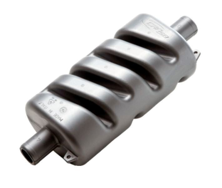 Lyddemper, Plast, Ø75 mm Maks 90 HK, 150 mm x 105 mm x 375 mm