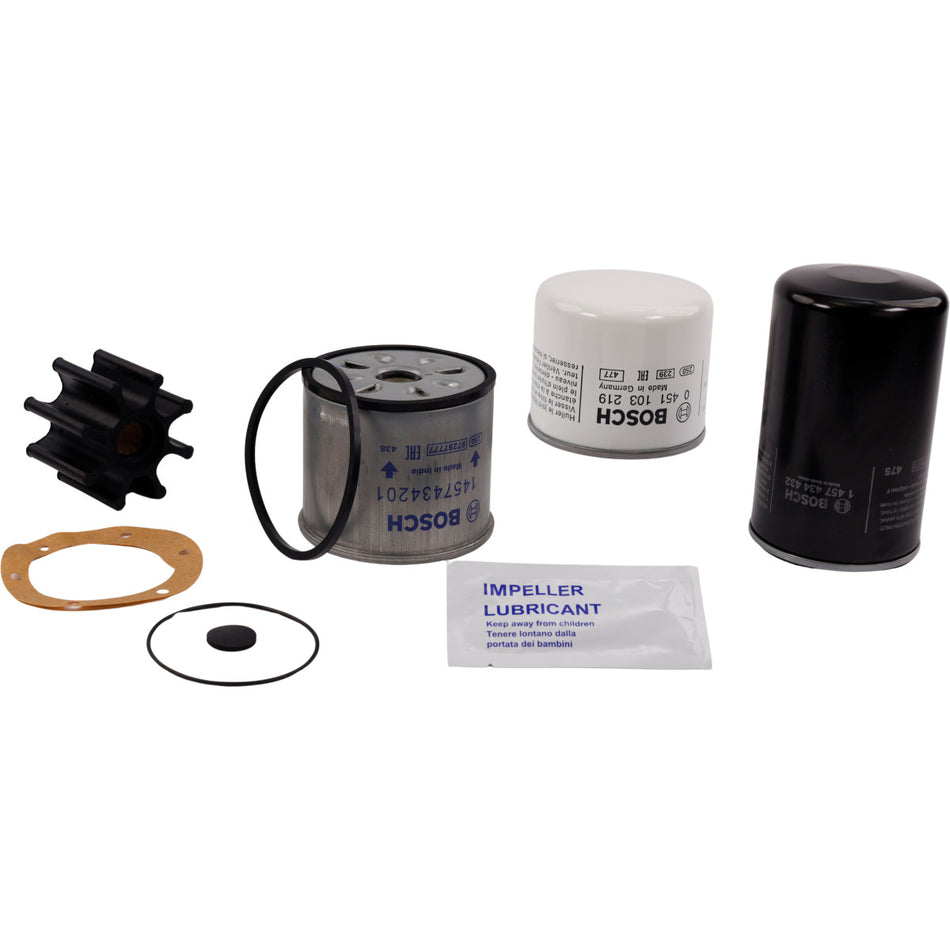SeaTec, Volvo Penta Servicekit AD31/TAMD31/KAD32 - Oliefilter, Brændstoffilter, Impeller