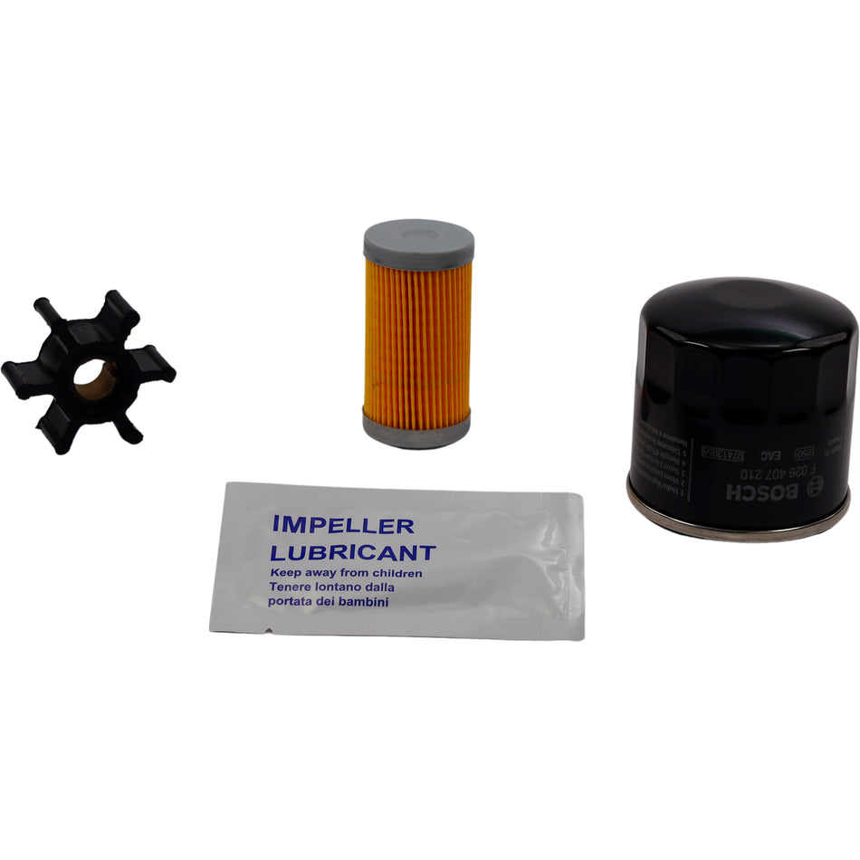 SeaTec, Yanmar Servicekit 2GMF/3GMF - Oliefilter, Brændstoffilter & Impeller