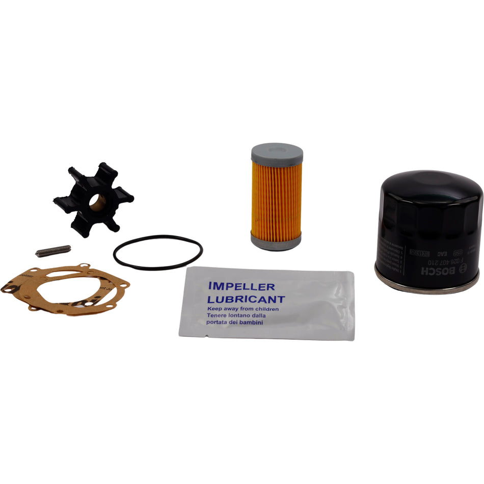 SeaTec, Yanmar Servicekit 2YM, 3GM30 m.fl. - Oliefilter, Brændstoffilter, Impeller