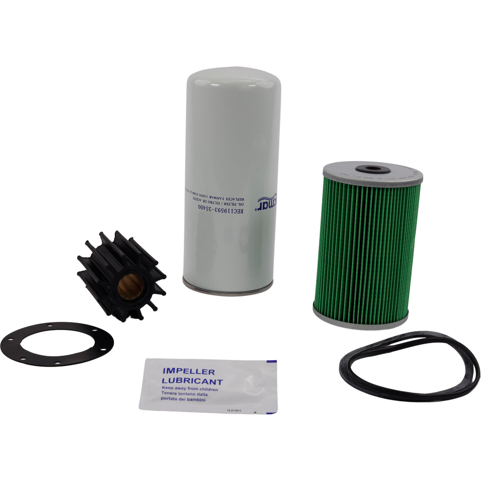 SeaTec, Yanmar Servicekit 6LY (OEM nr: SK-6LYCR-001-G) - Oliefilter, Brændstoffilter, Impeller