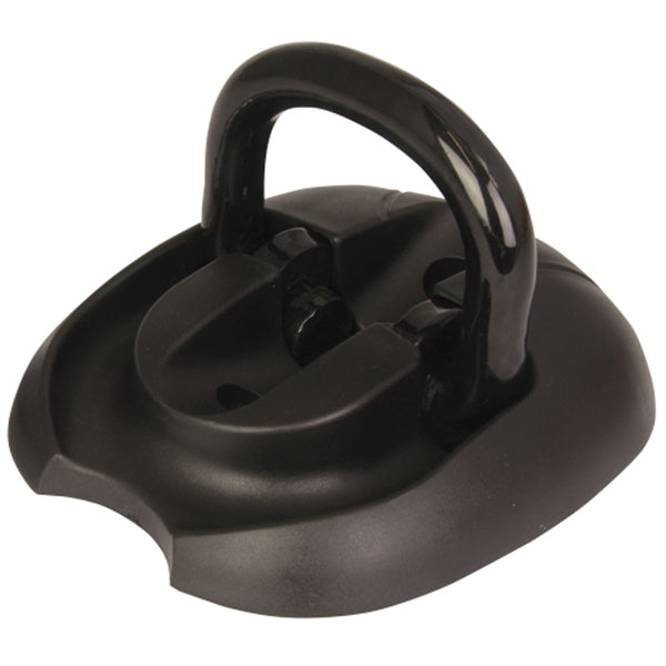 Sikkerhetsbrakett for bro, 14 mm herdet stål, 130 mm x 148 mm, M10 (4 stk), inkl. unbrakonøkkel