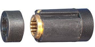 Vendepunkt, Hub for Mercury/Honda/Nissan/Tohatsu, 10 eiker, Hub 28