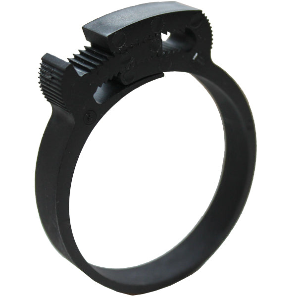 Klemmeplast 11,1 - 13,4 mm sort - 6 mm