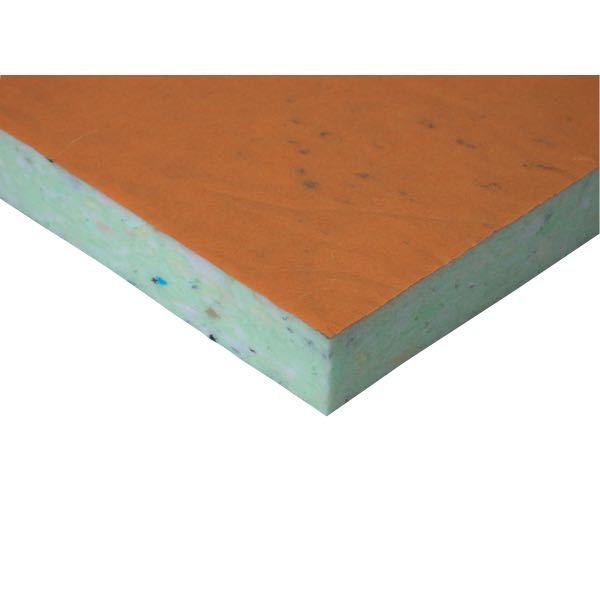 Isoflock Polytec-plate med lim, 4x50x100 cm, Lyddemping 16 dB, Brannhemmende