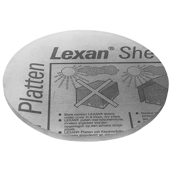 Guidi, Polycarbonat låg, 2", 2 1/2", Passer til 1560084, 1560085