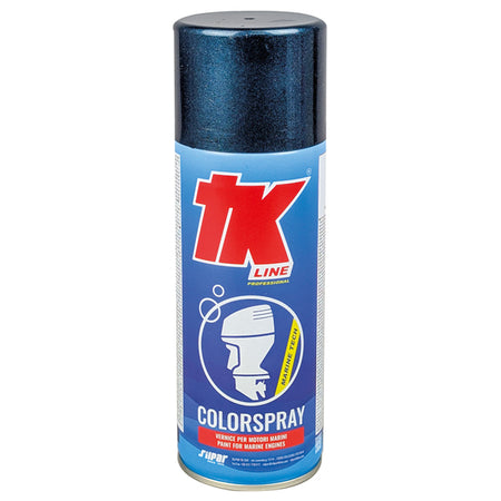 Påføring af TK Line spraymaling på bådens overflade