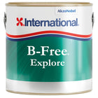 International B-Free Explore bundmaling i sort, viste i malebøtte.
