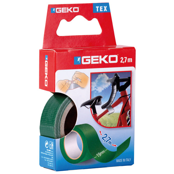 Geko lærredstape 19mm x 2,7 meter grøn