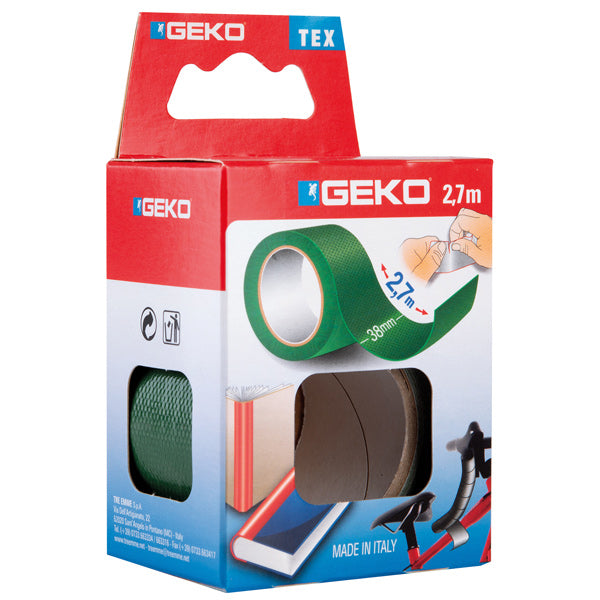 Geko lærredstape 38mm x 2,7 meter grøn