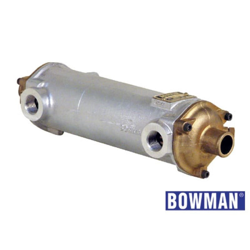 Bowman, Oljekjøler EC 140, 3/4" olje, vann 45 mm, 16,0 kW, 444 mm, Ø 87,0 mm