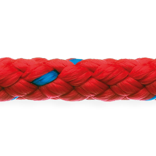 Robline, Albatros 8mm Rød/Blå 200m - Bruddstyrke 650 kg, 24 g/m