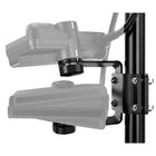 Lowrance ACTIVE TARGET 2 SCOUT WIDE BRACKET set fra siden, klar til montering.